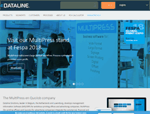 Tablet Screenshot of dataline.eu